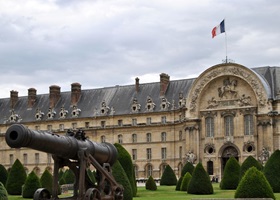 north face of The Invalides Paris